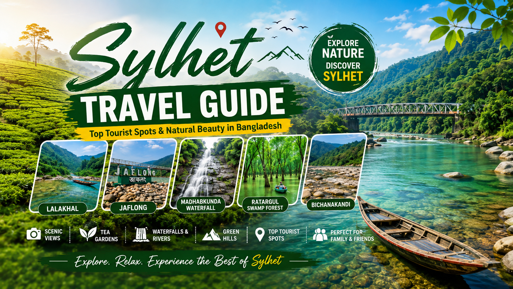 Sylhet Travel Guide Best Tourist Spots & Hotels in Sylhet