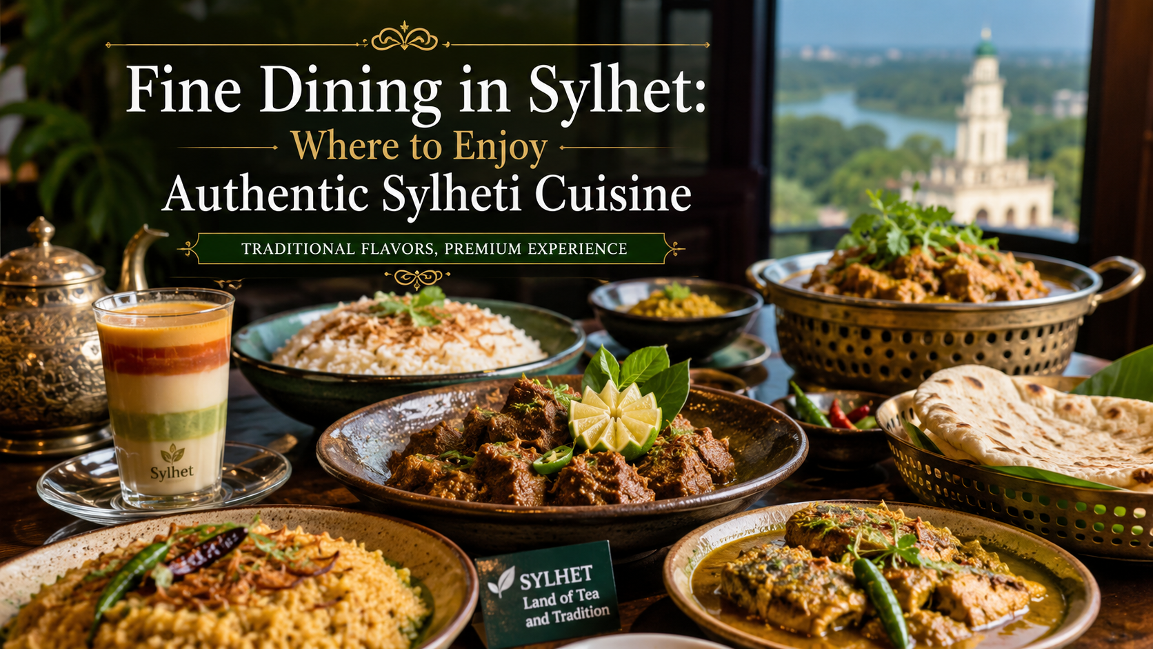 Fine Dining in Sylhet featuring authentic Sylheti cuisine and traditional Bengali dishes