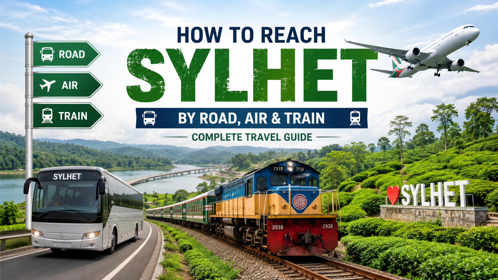 How to Reach Sylhet by Road Air and Train Complete Travel Guide