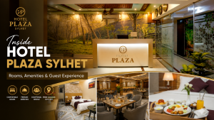Modern room and premium amenities at Hotel Plaza Sylhet showcasing guest comfort and hospitality